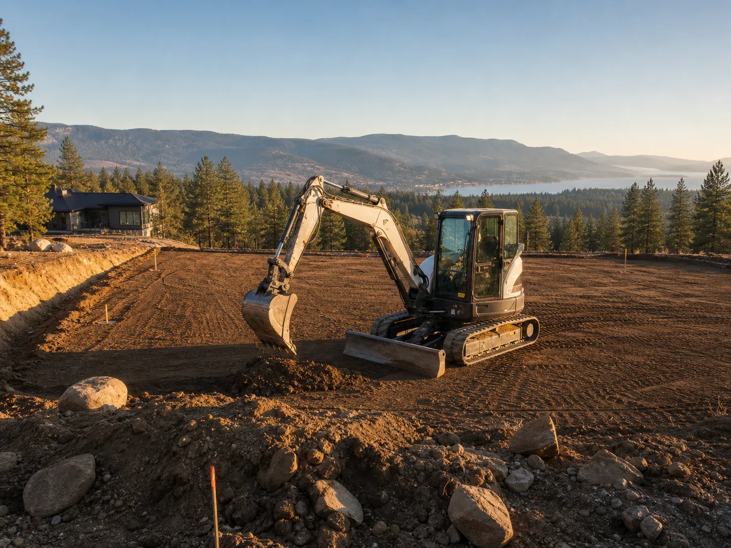 Excavation & Site Prep — Coast 2 Country Excavation work in the Okanagan