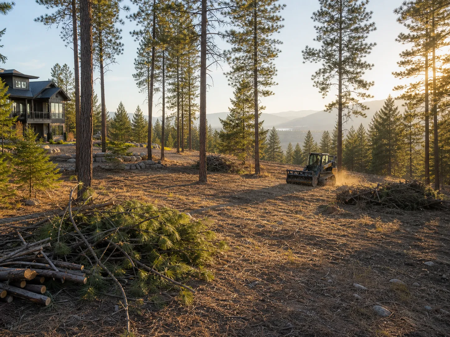 Fire Mitigation — Coast 2 Country Excavation work in the Okanagan